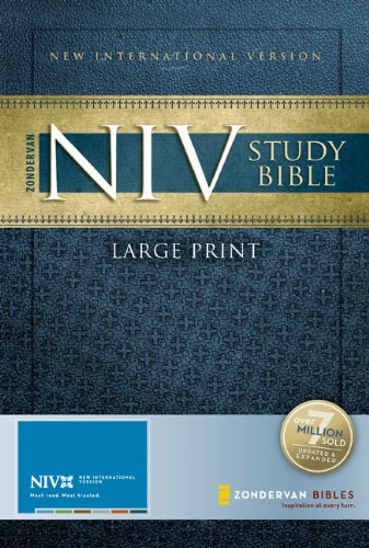 Zondervan NIV Study Bible, Large Print by Zondervan
