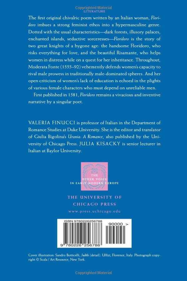Floridoro: A Chivalric Romance (The Other Voice in Early Modern Europe)