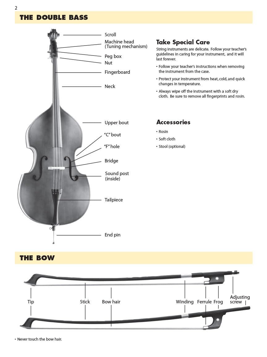 Essential Elements for Strings - Double Bass Book 1 w/EEi  Beginner Bass Method Book with Online Learning Tools and Play-Along Tracks  Hal Leonard Instructional Music Book