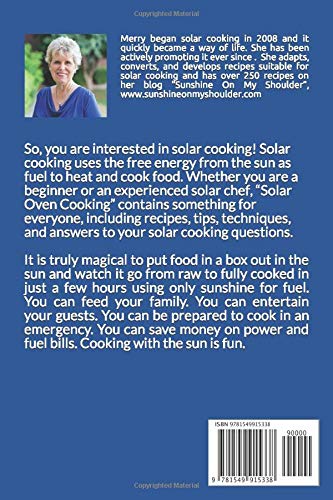 Solar Oven Cooking: Recipes and Answers to Lifes Solar Cooking Questions
