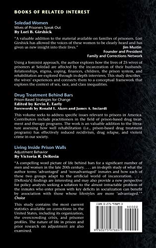 Profiles from Prison: Adjusting to Life Behind Bars (Criminal Justice, Delinquency, and Corrections)