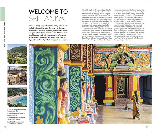 DK Eyewitness Sri Lanka Travel Guide