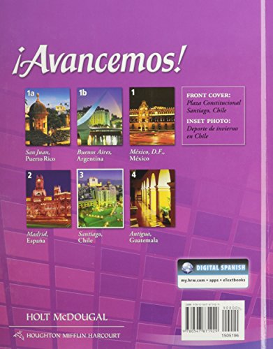 Student Edition Level 3 2013 (Avancemos!) (Spanish Edition)