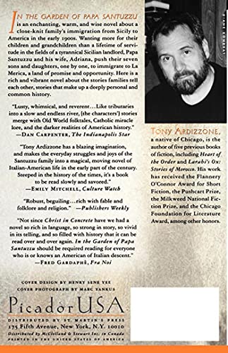 In the Garden of Papa Santuzzu: A Novel
