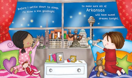 Night-Night Arkansas: A Sweet Goodnight Board Book for Kids and Toddlers