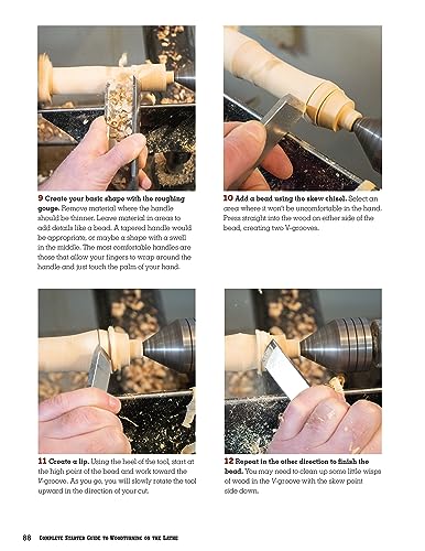 Complete Starter Guide to Woodturning on the Lathe: Everything You Need to Know Plus 8 Projects to Get You Started (Fox Chapel Publishing) How to Turn for Beginner to Intermediate Woodworkers