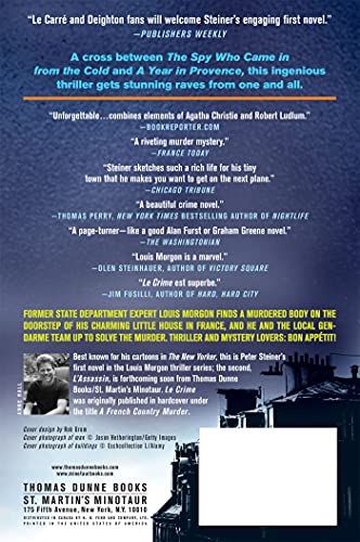 Le Crime: A Thriller (A Louis Morgon Thriller, 1)