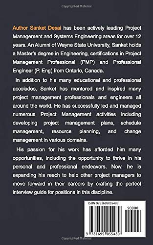 Project Manager Job Interview Questions & Answers: Cracking The Project Management Interview — back cover