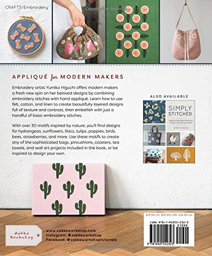 Simply Stitched with Appliqué: Embroidery Motifs and Projects