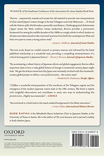 To Stand with the Nations of the World: Japan's Meiji Restoration in World History