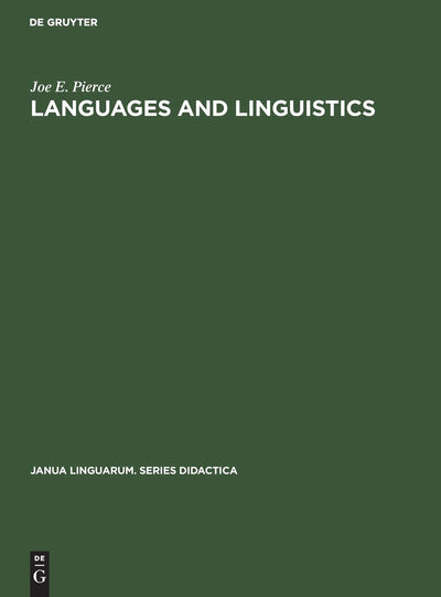 Languages and linguistics: An introduction (Janua Linguarum. Series Didactica, 4)