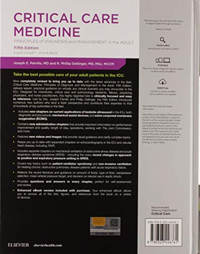 Critical Care Medicine: Principles of Diagnosis and Management in the Adult