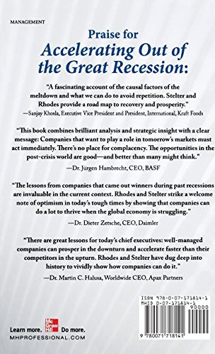 Accelerating out of the Great Recession: How to Win in a Slow-Growth Economy