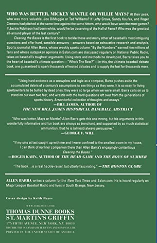 Clearing the Bases: The Greatest Baseball Debates of the Last Century
