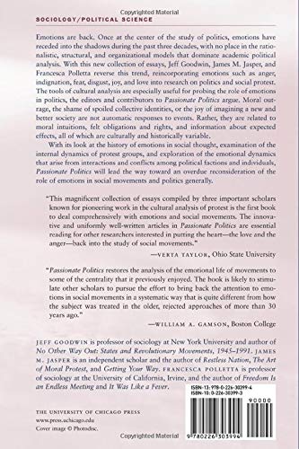 Passionate Politics: Emotions and Social Movements — back cover