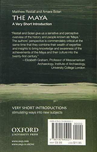 The Maya: A Very Short Introduction (Very Short Introductions)