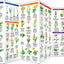 Indiana Trees & Wildflowers: A Folding Pocket Guide to Familiar Plants (Wildlife and Nature Identification)