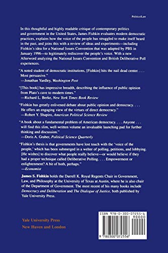 The Voice of the People: Public Opinion and Democracy