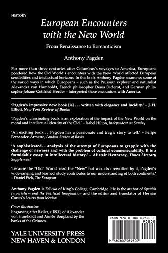European Encounters with the New World: From Renaissance to