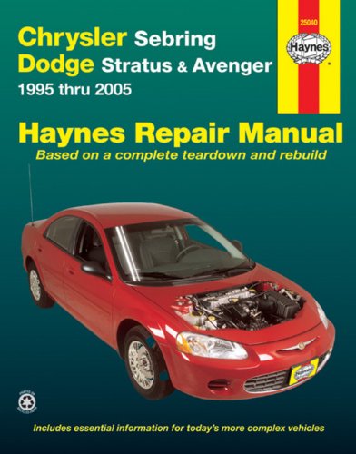 Chrysler Sebring & Dodge Stratus & Avenger 1995 Thru 2005 (Haynes Automotive Repair Manual)
