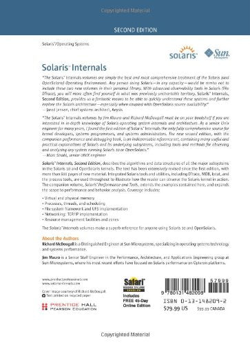 Solaris Internals: Solaris 10 and OpenSolaris Kernel Architecture
