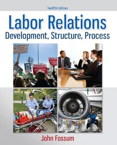 Labor Relations: Development, Structure, Process