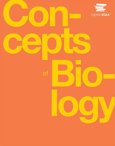 Concepts of Biology by OpenStax (Official Print Version, paperback, B&W)