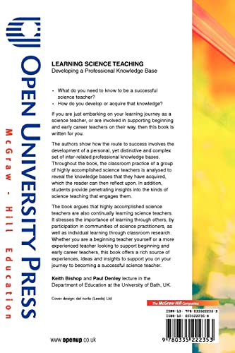 Learning Science Teaching: Developing A Professional Knowledge Base