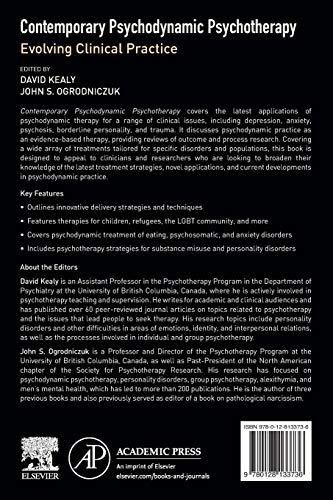 Contemporary Psychodynamic Psychotherapy: Evolving Clinical Practice