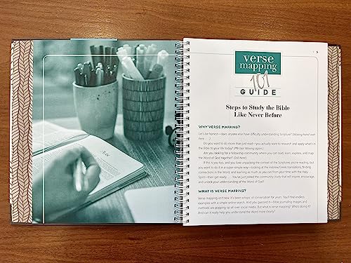 Verse Mapping Bible Study Journal: Deepen Your Bible Reading and Unpack the Meaning of Scripture