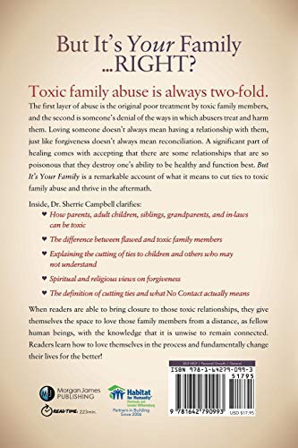 But Its Your Family: Cutting Ties with Toxic Family Members and Loving Yourself in the Aftermath