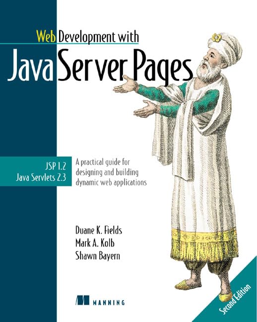 Web Development with JavaServer Pages
