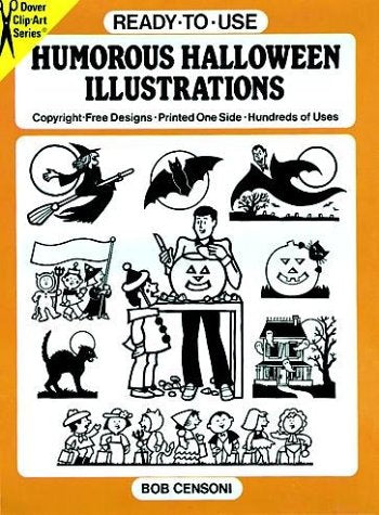 Ready-to-Use Humorous Halloween Illustrations (Dover Clip-Art Series)