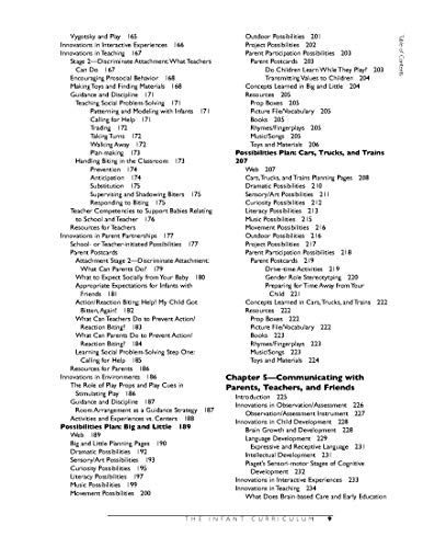 INNOVATIONS: THE COMPREHENSIVE INFANT CURRICULUM