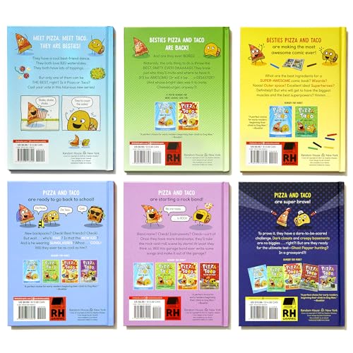 Pizza and Taco Lunch Special: 6-Book Boxed Set: Books 1-6 (A Graphic Novel Boxed Set)