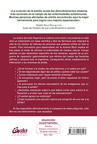 La curación de la artritis: Guía para tratar la artritis por medios naturales