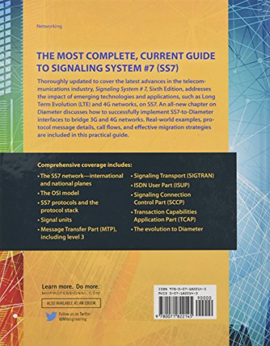 Signaling System #7, Sixth Edition
