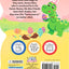 Bunnysaurus - Touch and Feel Board Easter Book - Sensory Board Book
