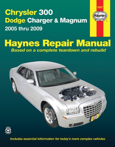 Chrysler 300, Dodge Charger & Magnum, 2005 thru 2009