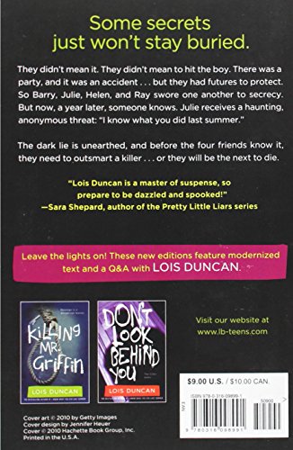 I Know What You Did Last Summer (Lois Duncan Thrillers)