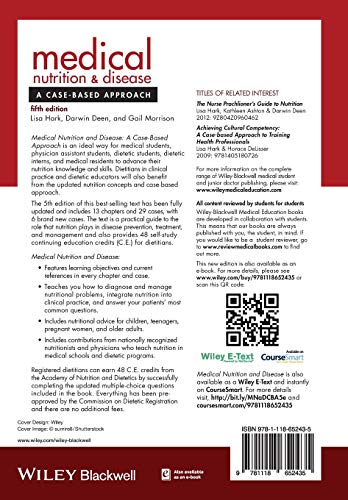 Medical Nutrition and Disease: A Case-Based Approach