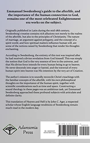 Heaven and Hell: From Things Heard and Seen, A Book on Christian Life After Death; God, the Angels, and the Devil (Hardcover)