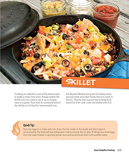 Easy Campfire Cooking, Expanded 2nd Edition: 250+ Family Fun Recipes for Cooking Over Coals and In the Flames with a Dutch Oven, Foil Packets, and More! (Fox Chapel Publishing) For Camping or Scouts