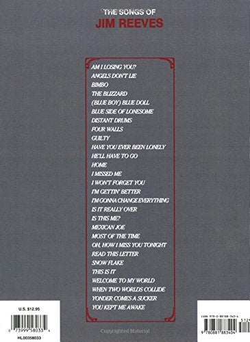 The Songs of Jim Reeves