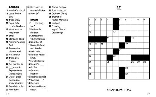 Jumbo Print Easy Crosswords #8 (Large Print Crosswords)