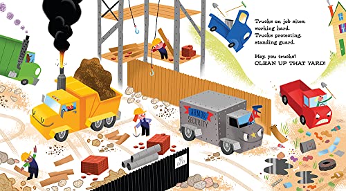 Trucks Galore — back cover