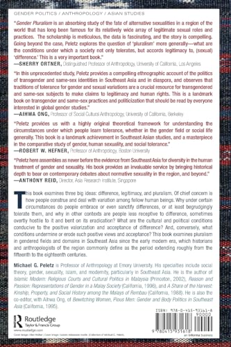 Gender Pluralism: Southeast Asia Since Early Modern Times — back cover