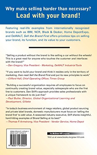 Sell the Brand First: How to Sell Your Brand and Create Lasting Customer Loyalty