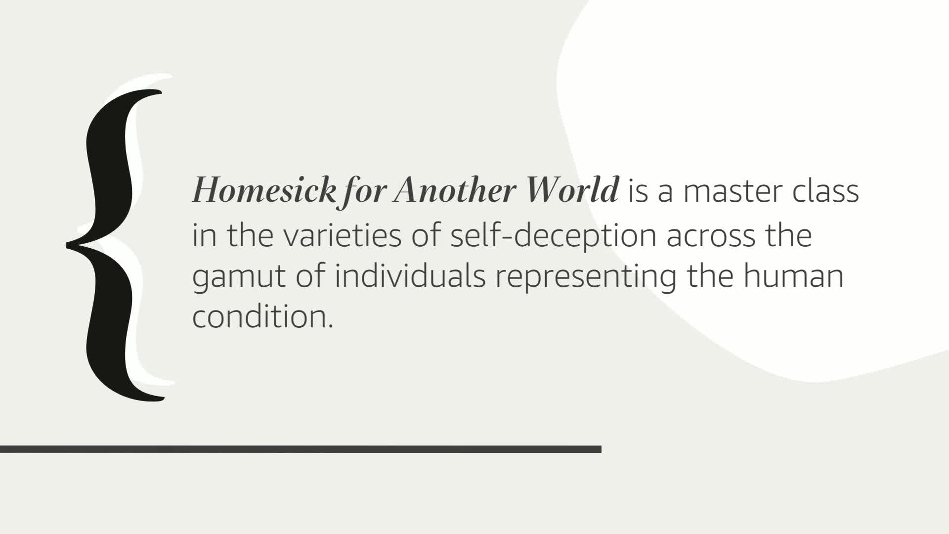 Homesick for Another World: Stories