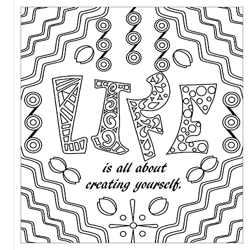 Zendoodle Colorscapes: Inspiring Thoughts: Joyful Possibilities to Color and Display
